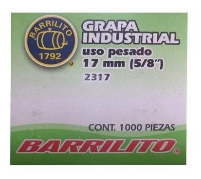 GRAPA DE USO PESADO DELTA 2317GBA CAJA CON 1000 GRAPAS-BARRILITO