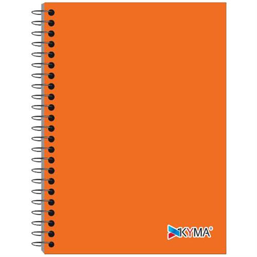 CUADERNO PROFESIONAL DE RAYA KYMA NARANJA 100 HOJAS-KYMA