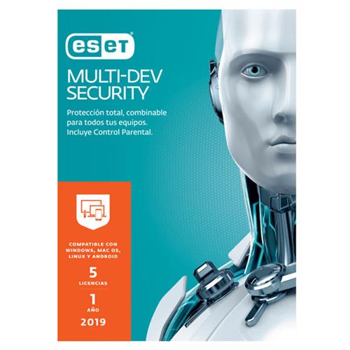 ANTIVIRUS ESET MULTIDEVICE SEC CON 5 LICENCIAS-ESET