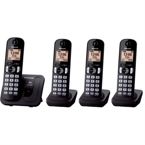 TELEFONO INALAMBRICO PANASONIC KX-TGC214MEB 4 PIEZA 1 LINEA-PANASONIC