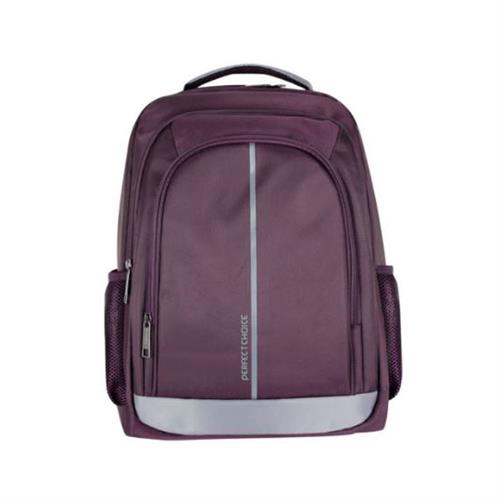 MOCHILA PERFECT CHOICE PC-083337 NYLON COLOR MORADO-PERFECT CHOICE