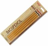 BAC-LAP-RED10-LAPIZ DE MADERA BACOPENCIL 2 HB FORMA HEXAGONAL 10 PIEZAS