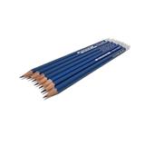 BER-LAP-2077A-LAPIZ GRAFITO PAPER MATE 2 HB COLOR AZUL FORMA HEXAGONAL 12 PIEZAS