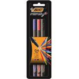 BIC-PLU-INTENB3-PLUMINES BIC INTENSITY COLOR AZUL ROJO NEGRO 1 BLISTER CON 3 PIEZAS