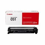 CAN-TO-051BK-CARTUCHO DE TONER CANON 2168C001AA 1700 PAGINAS 051 BK NEGRO