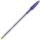 MO00138-21101-MO00138-21101 BOLIGRAFO PUNTO MEDIO AZUL HEXAGONAL 1 PZA