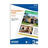 EPS-PAP-S041069-PAPEL BOND BLANCO A3 EPSON 105 GRS 13 X 19 PULGADAS 1 PAQUETE CON 100 HOJAS