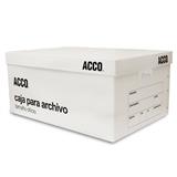 ACO-CJA-P3478-CAJA PARA ARCHIVO TAMAÑO OFICIO ACCO DE PLASTICO DE 38 X 50 X 26 CM 1 PIEZA