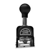 ACO-FLD-9806450-FOLIADOR ROYALL DE 6 DIGITOS METAL NEGRO Y CROMADO 1 PIEZA