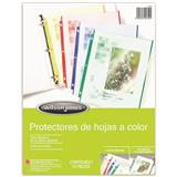 ACO-PRH-P4740-PROTECTOR DE HOJA CARTA WILSON JONES MULTICOLOR 1 PAQUETE