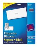 AVE-ETI-8160-ETIQUETAS SEPARA FACIL BLANCAS AVERY 8160 DE 2.5X6.7 CM 1 PAQUETE
