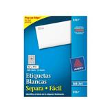 AVE-ETI-8167-ETIQUETAS SEPARA FACIL BLANCAS AVERY 8167 DE 1.3X4.5 CM 1 PAQUETE