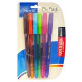 AZO-BOL-6816S-BOLIGRAFO AZOR PIN POINT SURTIDO PUNTO FINO 0.7MM BARRIL REDONDO BLISTER 6 PZ
