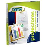 AZO-PRH-370-PROTECTOR DE HOJAS KINERA TAMAÑO CARTA TRASLUCIDO 1 PAQUETE CON 200 PZAS