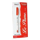 BAC-BOL-PLUMER-BOLIGRAFO BACO PLUME ROJO12 COLOR ROJO DE MEDIANO 1 PIEZA