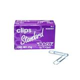BAC-CLI-ESTAN2-CLIP ESTANDAR NUMERO 2 BACO CAJA CON 100 CLIPS