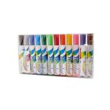 BAC-MAR-COLOR12-MARCADORES BASE AGUA BACO BACOLOREST12 1 PAQUETE CON 12 PIEZAS