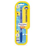BER-BOL-1930395-BOLIGRAFO PAPER MATE KILOMETRICO STYLUS AZUL PUNTO MEDIANO 1.0MM TRIANGULAR 1 PZA