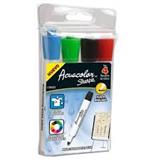 BER-MAR-0120049-MARCADORES BASE AGUA SHARPIE ACUACOLOR 1 PAQUETE CON 4 PIEZAS