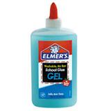 BER-PEG-36225ML-PEGAMENTO LIQUIDO ELMERS GEL GLUE COLOR AZUL TRANSPARENTE 225 ML