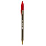 BIC-BOL-BOLDRO-BOLIGRAFO BIC CRISTAL BOLD COLOR ROJO DE PUNTO GRUESO 1.6 MM REDONDO 1 PIEZA