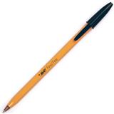 BIC-BOL-F290CN-BOLIGRAFO BIC CLASICO NEGRO PUNTO FINO 0.8MM BARRIL HEXAGONAL 12 PZA