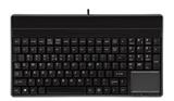 aCHR-G8662401EU-TECLADO INDUSTRIAL COMPACTO ALFANUMÉRICO 109TEC TOUCH PAD NEGRO