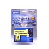 BRO-CIN-TZ661-CINTA BROTHER TZ-661 COLOR NEGRO-AMARILLO