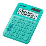 CAS-CAL-20UCGN-CALCULADORA SEMI-ESCRITORIO CASIO MS-20UC-GN-S-EC DE 12 DIGITOS
