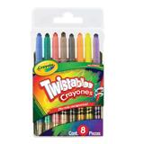 CRA-CRA-520708-MINI CRAYONES TWISTABLES CRAYOLA COLOR SURTIDO CAJA CON 8 PIEZAS