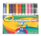 CRA-PLU-580808-PLUMONES CRAYOLA DE COLORES SURTIDOS 1 PAQUETE CON 12 PIEZAS