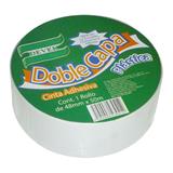 DEV-CIN-PDC104-CINTA ADHESIVA DOBLE CAPA POLIPROPILENO DEVEK PDC104 TRANSPARENTE 48 MM X 50 M 1 PZA