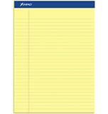 ESS-BLK-20221-BLOCK DE RAYA OXFORD COLOR AMARILLO TAMAÑO CARTA DE 50 HOJAS