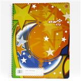 EST-CUA-556-CUADERNO PROFESIONAL CUADRO GRANDE ESTRELLA 100 HOJAS PASTA DURA TIPO DOBLE 1 PZA