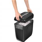 FEL-DDP-60CS-DESTRUCTORA DE PAPEL FELLOWS 60CS GARGANTA DE 22.86CM CORTE CRUZADO 4MMX38 MM 1 PZA
