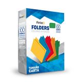 FTC-FOL-1165-FOLDER FORTEC 1165 TAMAÑO CARTA 1 PAQUETE CON 100 PIEZAS