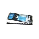 GBC-GUS-M080610-GUSANO PLASTICO GBC DE 1´´ PASO 38 AROS HASTA 171 A 200 HOJAS NEGRO 1 PAQ C/25 PZAS