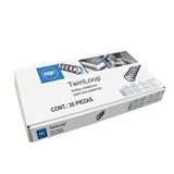 GBC-GUS-M500106-GUSANO ARILLO METALICO GBC 3/8´´ PASO 3:1 HASTA 46 A 75 HOJAS NEGRO 1 PAQ C/20 PZAS