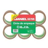 JAN-ADS-06648X5-CINTA ADHESIVA JANEL 66 DE 48 MM X 50 M