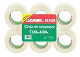 JAN-ADS-066T48X-CINTA ADHESIVA JANEL 65 DE 48 MM X 150 M