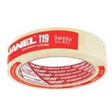 JAN-ADS-11024X5-CINTA ADHESIVA MASKING TAPE JANEL 110 PLUS COLOR BLANCA DE 24 MM X 50 M 1 PZA