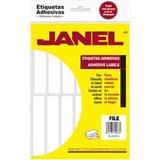 JAN-ETQ-20-ETIQUETAS BLANCAS JANEL NO. 20 DE 20X105 MM 1 PAQUETE