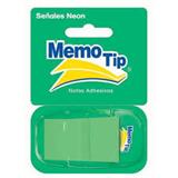 JAN-SEP-45221-BANDERITAS JANEL MEMOTIP COLOR VERDE 25 BANDERITAS