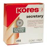 KOR-CIN-255-CINTA PARA MAQUINA DE ESCRIBIR MECANICA KORES 255 DE NYLON