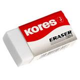 KOR-GOM-40301-GOMA BLANCA DUST FREE KORES DE PLASTICO 1 PIEZA