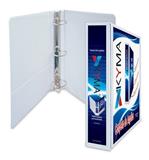 KYM-CAR-250BCO-CARPETA DE VINIL PANORAMICA ARILLO EN O DE 2.5´´ COLOR BLANCA KYMA 250BCO 1 PIEZA