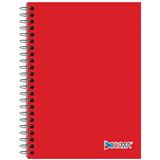 KYM-CUA-C07ROJ-CUADERNO PROFESIONAL KYMA ROJO CUADRO GRANDE 100 HOJAS