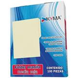 KYM-FOL-TCRC-FOLDER KYMA TCRC TAMAÑO CARTA 1 PAQUETE CON 100 PIEZAS
