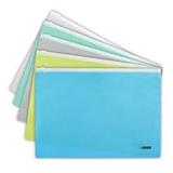 MAE-FOL-5PCK-FOLDER MAE 5PCK-ZIP TAMAÑO CARTA 1 PAQUETE CON 15 PIEZAS