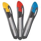 MPD-CUT-18311-CUTTER MAPED UNIVERSAL TAMAÑO 18 MM COLOR AMARILLO ROJO Y AZUL